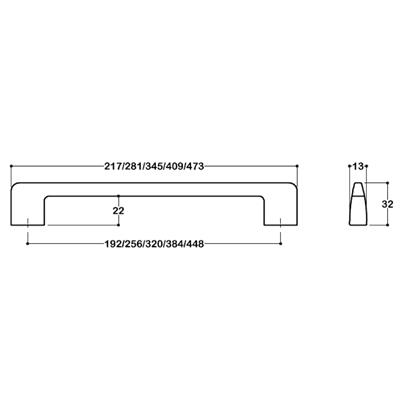 8537 Modern Kulp Siyah Renk
