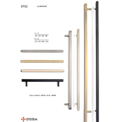 8702 Modern Kulp Siyah Renk