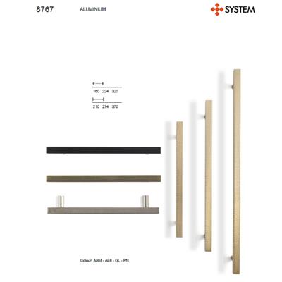 8767 Modern Kulp Parlak Nikel Renk