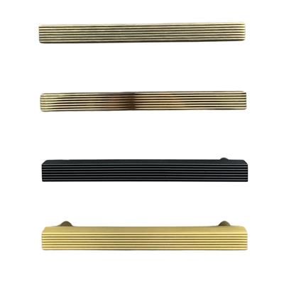 8801 Çizgili Modern Kalın Kulp Antik Renk