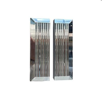 9060  Line-Çizgili Kulp Krom Renk Tek Adet