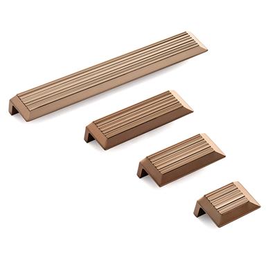 9060  Line-Çizgili Kulp Rose Renk Tek Adet