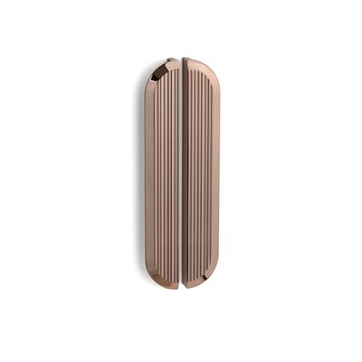 9064  Line-Çizgili Kulp Rose Renk Tek Adet