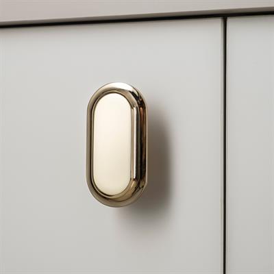 9102 Line-Çizgili Kulp Krom Renk  16 Mm