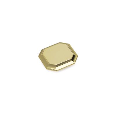 9120 Line-Çizgili Kulp Altın Renk Tek Adet 16 Mm