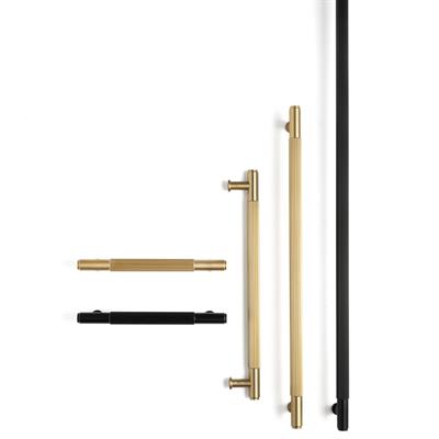 9226 Modern Çizgili Kulp Altın Saten Renk