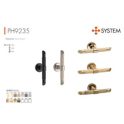 9235 Çekme Kol Antik Renk 19 Cm