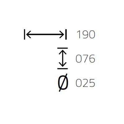 9235 Çekme Kol Antik Renk 19 Cm