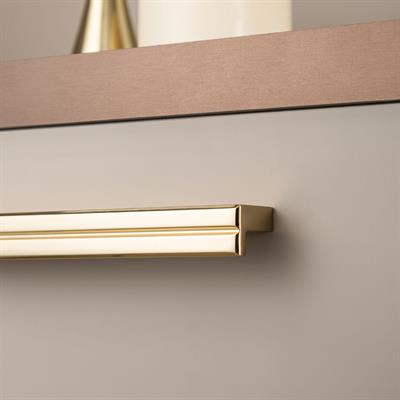 9255 Çizgili Modern Kulp Gold Renk