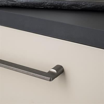 9393 Modern Kulp Kalaylı Siyah Saten Renk