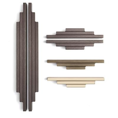 9429 Modern Çizgili Kulp Antik Renk