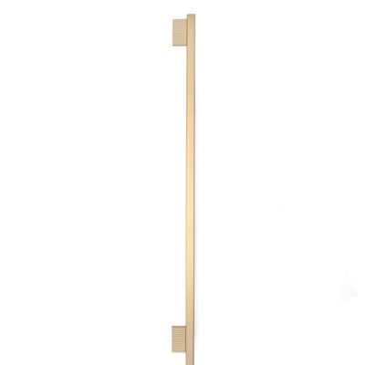 9478 Modern Düz/Çizgili Altın Saten Renk