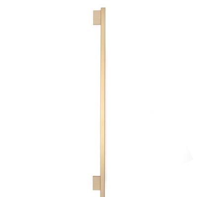 9478 Modern Düz/Çizgili Altın Saten Renk