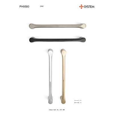 9580 Çekme Kolu Saten Renk 25 Cm