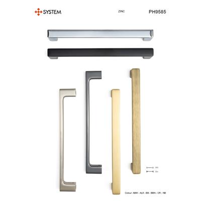 9585 Çekme Kolu Siyah Renk 28 Cm