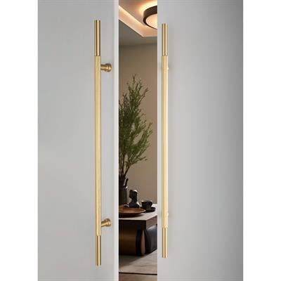 9726 Silindir Tırtıklı Çekme/Sürgü Kapı Kolu