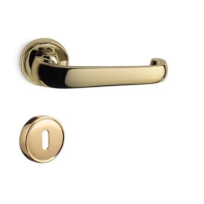 Adrıa Rozetli Kapı Kolu Takımı Altın Renk