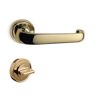 Adrıa Rozetli Kapı Kolu Takımı Altın Renk