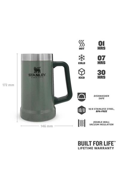 Adventure Vakumlu Termos Bardak 0.70Lt. Yeşil