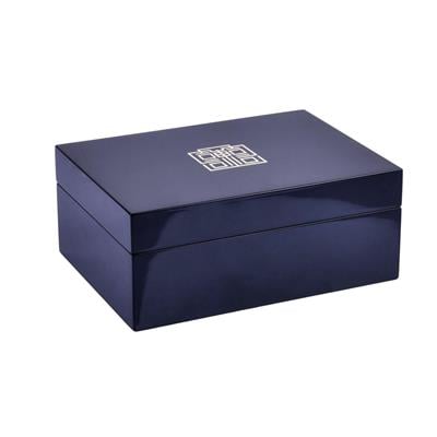 Ahşap Siyah Mücevher Kutusu 18,5 X 13,5 X 7,5Cm