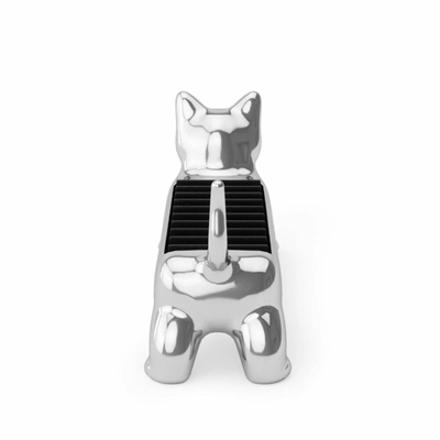 Alı Cat Yüzük Tutucu Krom Renk 4x5,5x12 cm