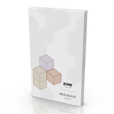 Altıgen Tencere Altlığı 3Lü Lupin/Sıcak Kum/Açık Terrako