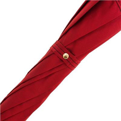 Altın Aslan Figürlü Kırmızı Unisex Otomatik Şemsiye 95 cm