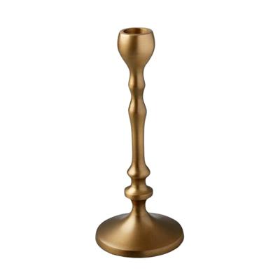 Antik Bronz Şamdan 21 Cm