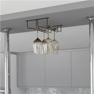 Antrasit Kadeh Askısı 2 Bölmeli ( S-4016-A )