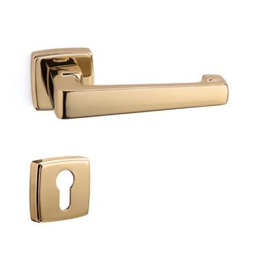 Apollo Rozetli Kapı Kolu Takımı Altın  Renk