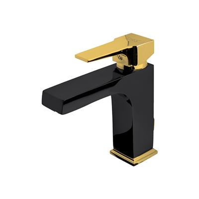 Aqua Lavabo Bataryası - Sıyah/Altın 