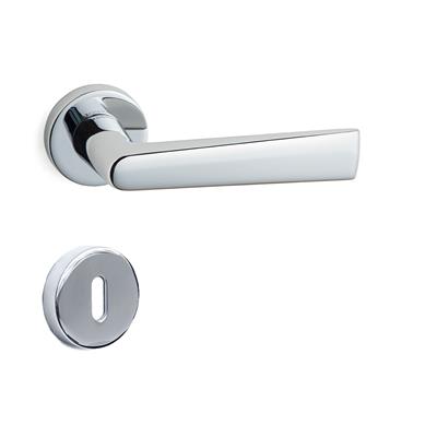 Arıel Rozetli Kapı Kolu Takımı Krom  Renk