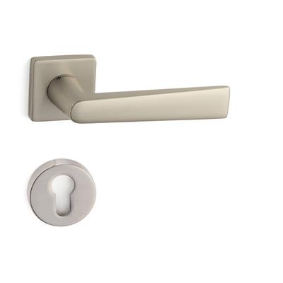 Arıel Rozetli Kapı Kolu Takımı Saten Rengi