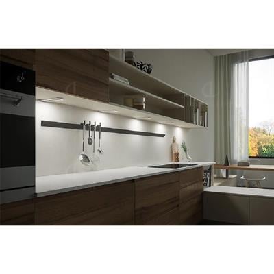 Dolap Altı Aydınlatması İçin Led Armatür Gri - Astar 5W 24Vdc Ww F19 M24