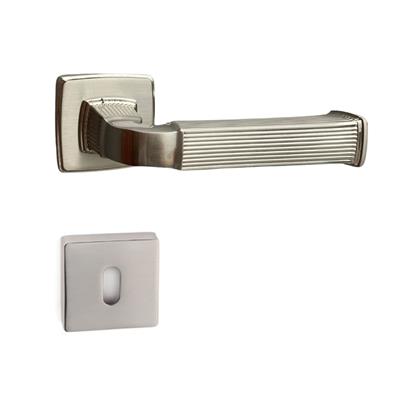 Astorıa Rozetli Kapı Kolu Takımı Saten Renk