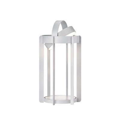 Ateş Böceği Feneri Led Işıklı Soft Gri 30 cm