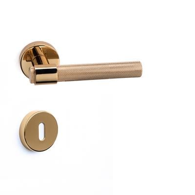 Axel-T Rozetli Kapı Kolu Takımı Gold Renk