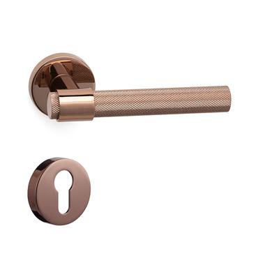 Axel-T Rozetli Kapı Kolu Takımı Rose Renk