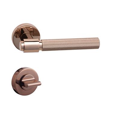 Axes-T Rozetli Kapı Kolu Takımı Rose Renk