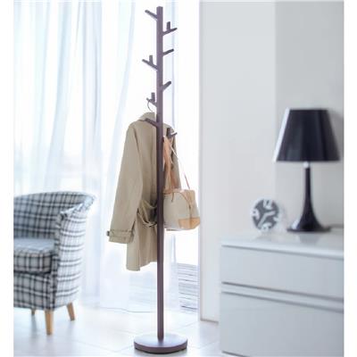 Ayaklı Palto Askılığı Kahverengi 176 cm