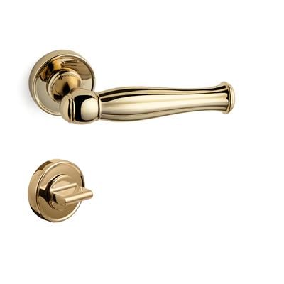 Balen Rozetli Kapı Kolu Takımı Altın Rengi