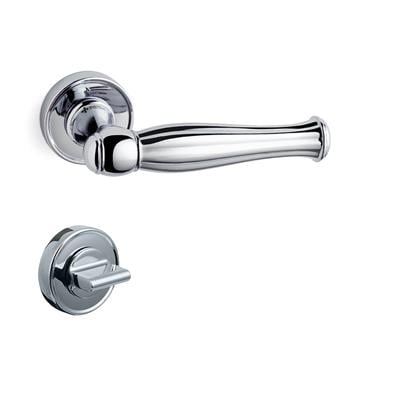 Balen Rozetli Kapı Kolu Takımı Krom  Renk