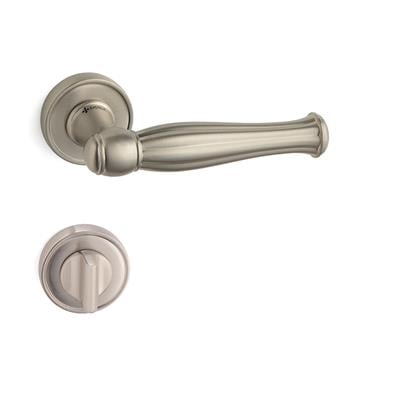 Balen Rozetli Kapı Kolu Takımı Saten  Renk