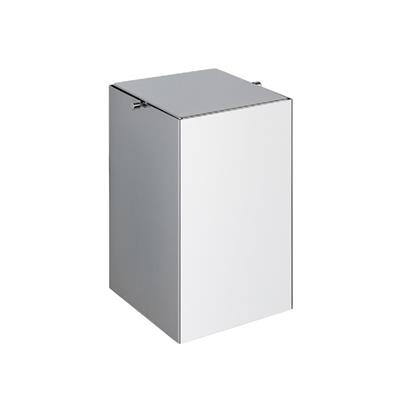 Banyo Çöp Kovası 4 L Krom 302x173x173 mm