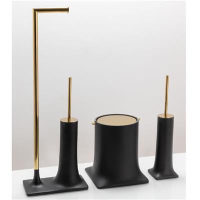 Banyo Çöp Kovası 4 L Siyah | Gold 247x225x225 mm