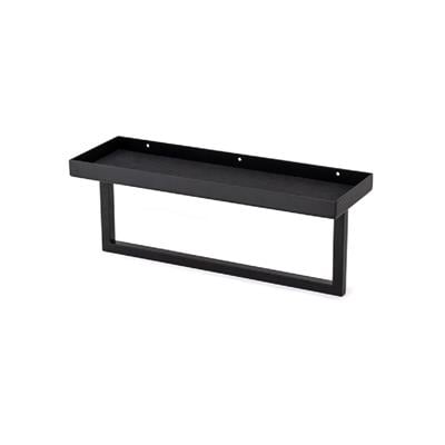 Banyo Havlu Rafı Siyah Renk 155X133X403 Mm