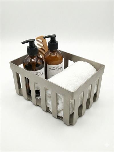 Banyo Havluluk Nikel Saten Mat Renk 9.4x12x20 cm