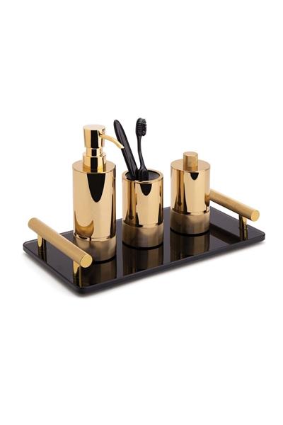 Banyo Tepsisi Cam|Gold 54x170x330 mm