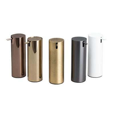 Basmalı Sıvı Sabunluk Gold Renk 300 Ml - 168X60X83 Mm