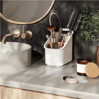 Bellwood Organizatör Beyaz/Doğal 21x19x14 cm